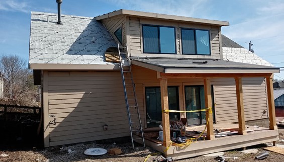 Roof Construction: In Progress 7