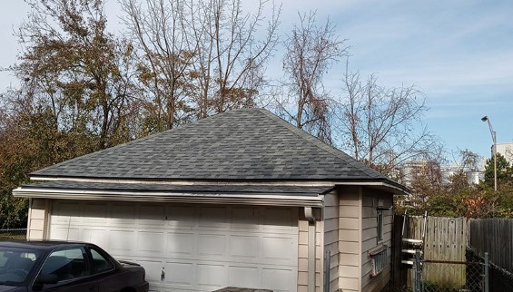 Roof Replacement: After