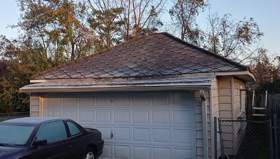 Roof Replacement: Before