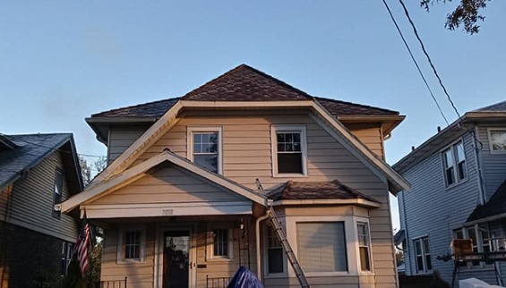 Roof Replacement: Before 