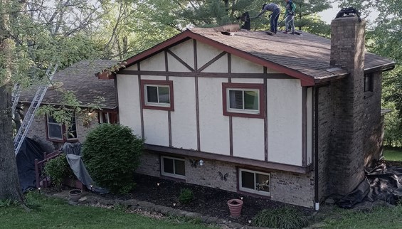 Roof Replacement in Taylor Mill, KY: Before 1
