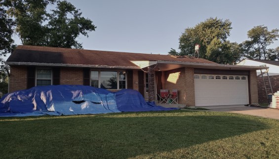 Shingle Roof Replacement Before 01