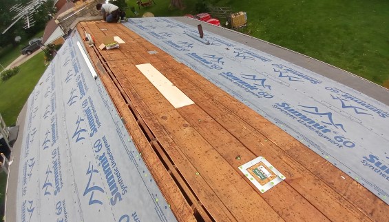 Shingle Roof Replacement During 2