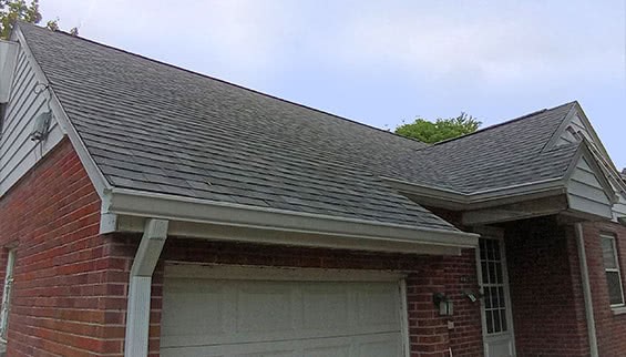 Shingle roof replacement in Blue Ash, Ohio