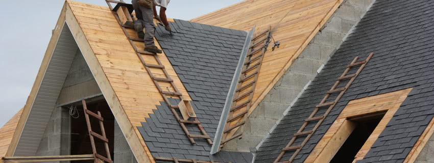 Adding shingles to new roof